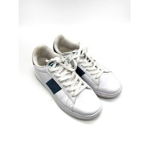 Anta sneakers White Womens US 7.5 Teal Glitter EUR 38.5 Street Style.